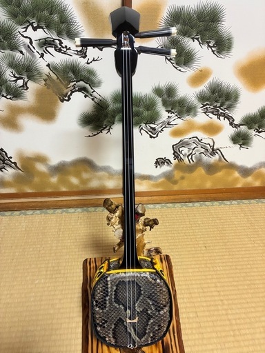 1月19日終了！沖縄三線！新品！貴重！知念大工型！本張り【一枚張り】③