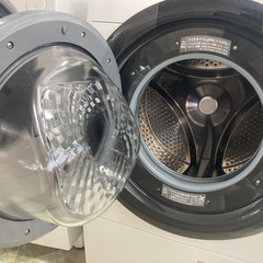 【SALE】SHARP　シャープ　洗濯7kg/乾燥3.5kg　ドラム洗濯機　ES-S7H　中古　リサイクルショップ宮崎屋住吉店26.3.14の画像