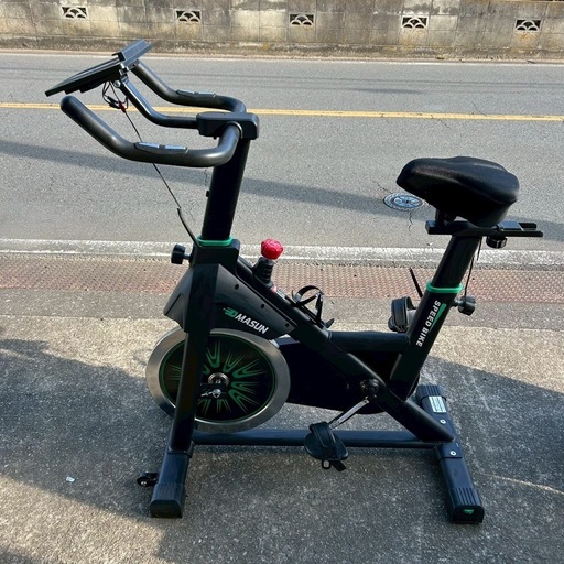 MASUN スピンバイク エアロバイク 静音 室内トレーニング用【美品】