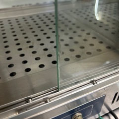 7135 NICHIWA 業務用ホットショーケース ホットウォーマー ドリンク温蔵庫 業務用ペットウォーマー 100V HSC-750 2022年製の画像