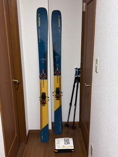 山スキーセット　　Élan Ripstick 106/180