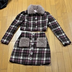 スワンキス　SWAN KISS 明日花キララ コラボ チェック　セットアップ上下の画像