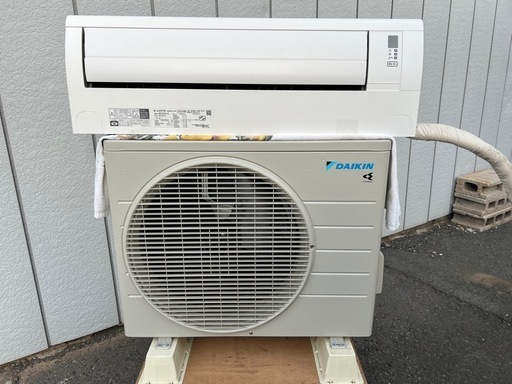 新品同様■ダイキン エアコン 8畳用 2024年製 2.5kw■DAIKIN AN254ACS-W 単相100V 冷媒R32■フィルタ
