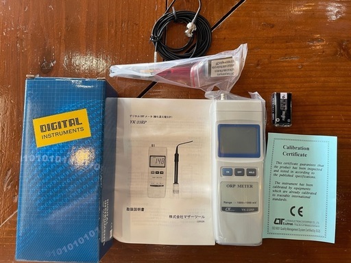 ORPメーター電位計（未使用・新品）※希望者と引き渡し日時調整中。