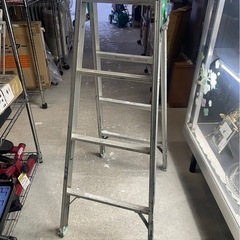 4段　脚立　兼用　梯子　ハシゴ　天板高さ1120　梯子長さ2330　中古　③の画像