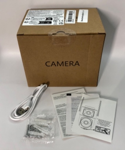 【196】新品1台 2.4GHz デュアルレンズ 屋外 Wi-Fi 720p高画質スマートカメラ