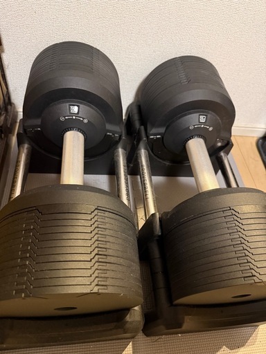 プロバーベル 41.5kg 1.5kg刻み 2個セット 可変式ダンベル ブラック PROVERBELL ライシン Lysin