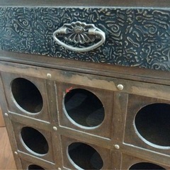 【金額相談可】蔵出し☆アンティーク☆レトロ☆ワインラックの画像