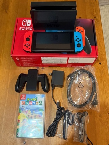 取引中】ニンテンドーSwitch本体 あつまれどうぶつの森 セット