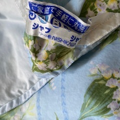 东京西川夏がけ羽毛布団　2枚の画像