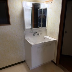 【取引中】Hardy様　洗面化粧台　2016年設置　蛇口以外可能の画像