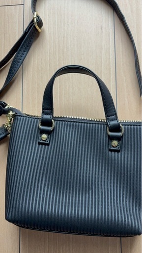 U.S. POLO ASSN.】プリーツ　ミニトート ショルダーバッグ