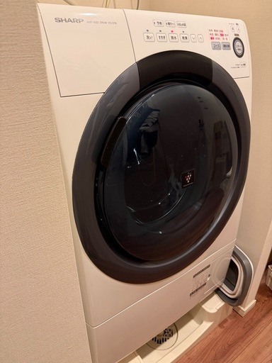 SHARP  ES-S7B ドラム式洗濯機　洗濯乾燥付き