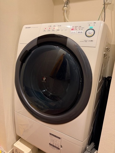 SHARP  ES-S7B ドラム式洗濯機　洗濯乾燥付き