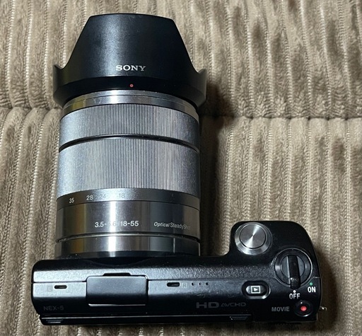 SONY ミラーレスデジタル一眼α NEX-5 SELL1855 標準レンズ セット