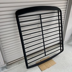 ショウワガレージ　Mサイズワイド ブラック A-x(エークロス)ルーフキャリア ルーフラックの画像