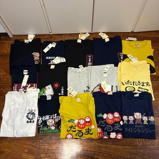 豊天 BUDEN Tシャツ 大量セット 豚イラスト 和風 デッドストック