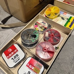 広島　釣具セット　　釣り糸　の画像