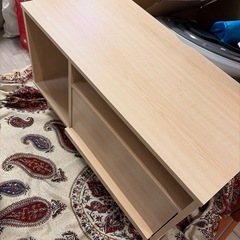 LOWYA テレビ台 引き出し付き