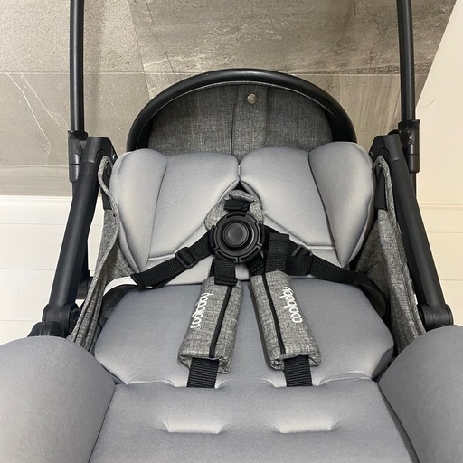 【高級】coolbaby クールベビー　ベビーカー　持ち手レザー