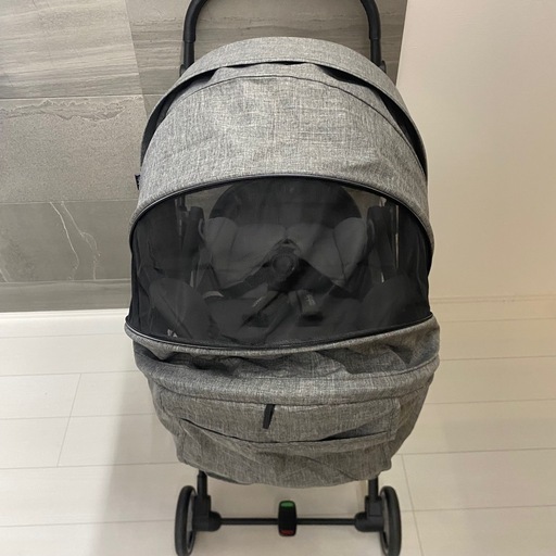 【高級】coolbaby クールベビー　ベビーカー　持ち手レザー