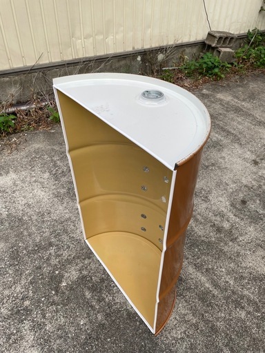 ドラム缶 半切り 縦半分 プランター (松岡知也) 伊野のその他の中古