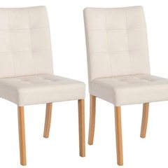 ダイニングチェア 2脚セットの画像