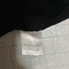 INGNI ダブルジップリブニット 一度のみ使用の画像