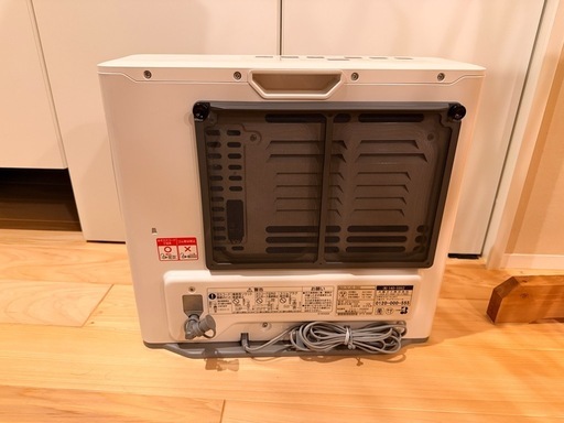 ガスファンヒーター都市ガス使用期間2ヶ月ガスホース付き