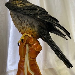 【特別出品】迫力の鷲/樹脂製/アンティーク調インテリアの画像