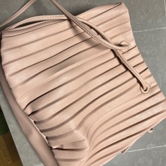 レザー製レディース用巾着バッグ新品未使用品　　の画像