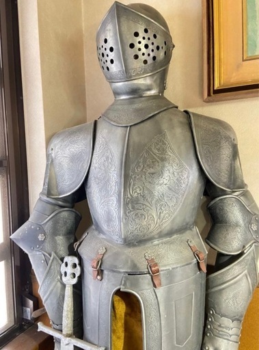 【特別出品】中世の騎士が現代に降臨！実物大ヨーロピアンアーマー「Arthur」