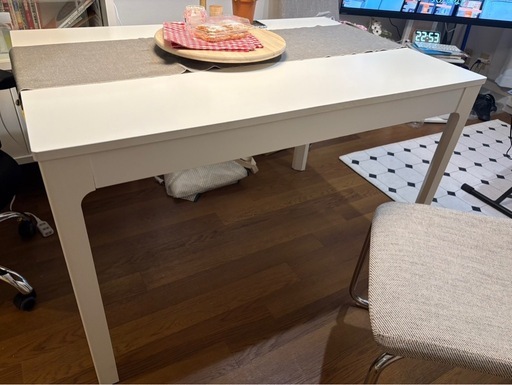 【引取限定】 IKEA伸長式テーブル