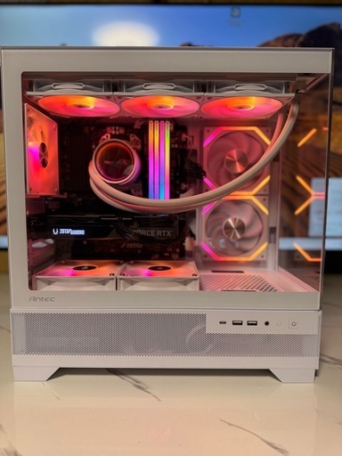 ゲーミングPC Ryzen7 5700X3D / RTX3060Ti / メモリ32GB / NVMe500GB / 簡易水冷 デスク