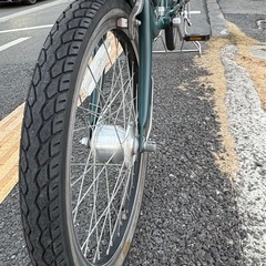 中古非電動　3人乗り対応自転車　内装3速オートライトの画像