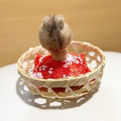羊毛フェルト干支午の画像