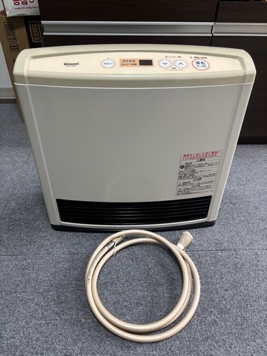 🔴美品 Rinnai ガスファンヒーター 15畳用 (N project) 鶴橋の季節