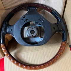 ミラジーノ　L700 ウッド　ステアリングの画像