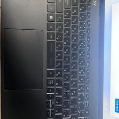 MSI　ノートPC  の画像