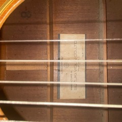 アコースティックギターSUZUKI W-180 スズキバイオリン ヴィンテージの画像