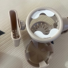 ベビーカー用　スマホホルダー付き　ドリンクホルダーの画像