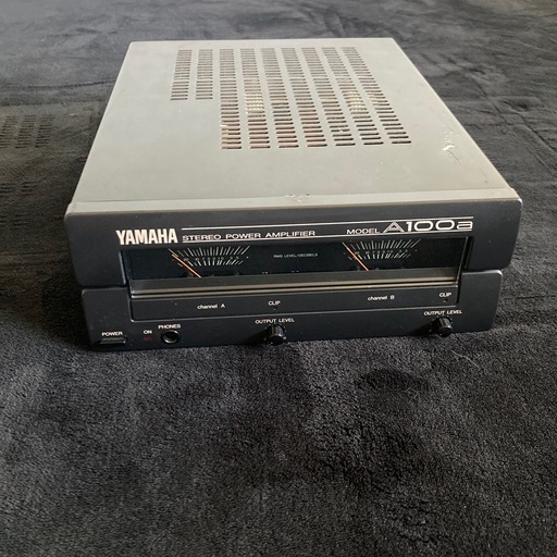 YAMAHA A100a パワーアンプ　通電確認済み ジャンク】YAMAHA ヤマハ A100a パワーアンプ (しまぶく) てだこ浦西の