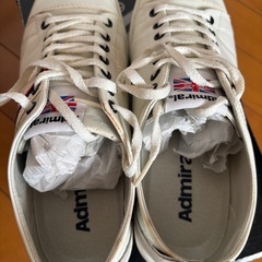 admiral レザースニーカーの画像