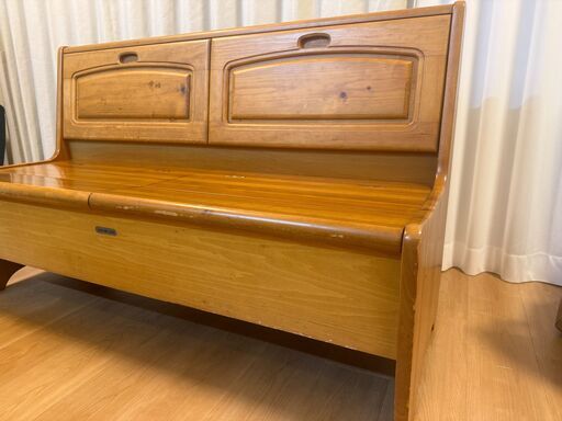 無垢材 ヴィンテージ 収納付きベンチ イス 楽天市場】5%offクーポン