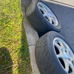 スズキカプチーノ純正タイヤホイール２本
の画像