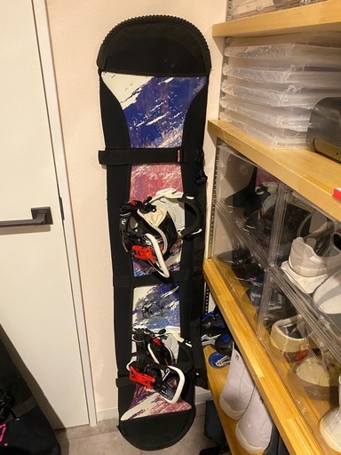 三鷹駅手渡し可 141cm スノーボード + SP-UNITED バインディング S（板