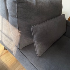 カウチソファのみ  ダークグレーの画像