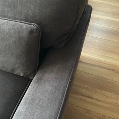 カウチソファのみ  ダークグレーの画像