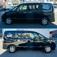 日産 セレナハイウェイスター ハイブリッド平成24 走行8万キロ　車検ありの画像