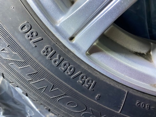 155/65R13  スタッドレスホイール付き? 155/65R13 / スタッドレスタイヤ・ホイールセット タイヤ・ホイール 